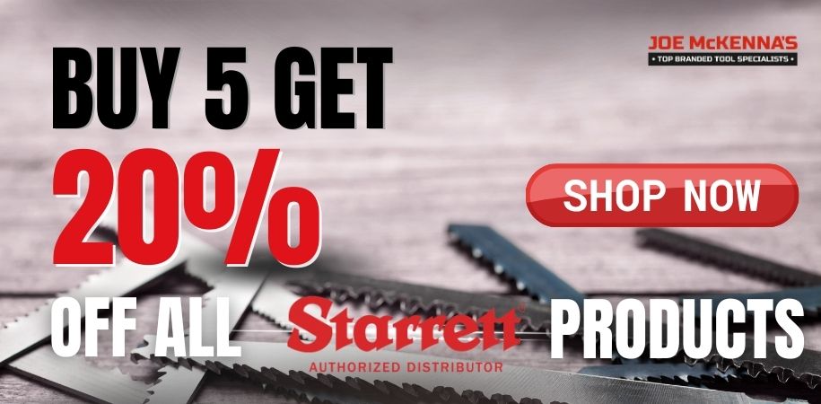 Starrett,promotion,offers,bandsaw blade, holesaws,cutting blade,hardware,limerick,JoeMckenna,Ireland